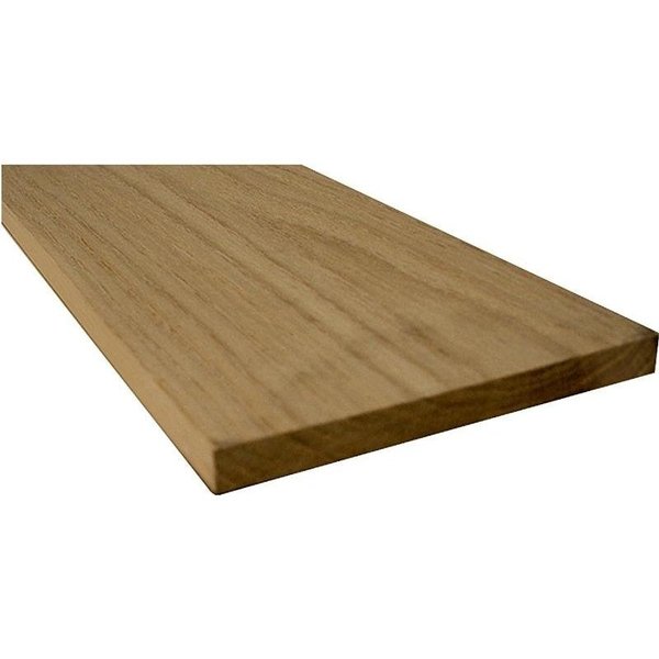 Alexandria Moulding Common Board, 4 ft L Nominal, 8 in W Nominal, 1 in Thick Nominal 0Q1X8-40048C